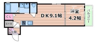 リバーサイド南摂津の物件間取画像